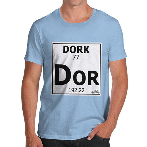 Men's Periodic Table Of Swearing Dork T-Shirt