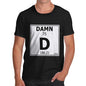 Men's Periodic Table Of Swearing Damn T-Shirt