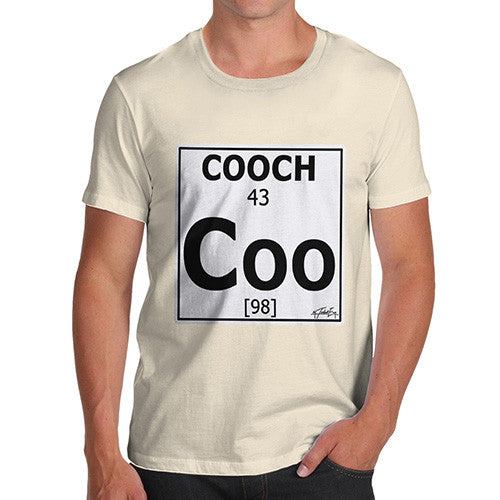 Men's Periodic Table Of Swearing Cooch T-Shirt