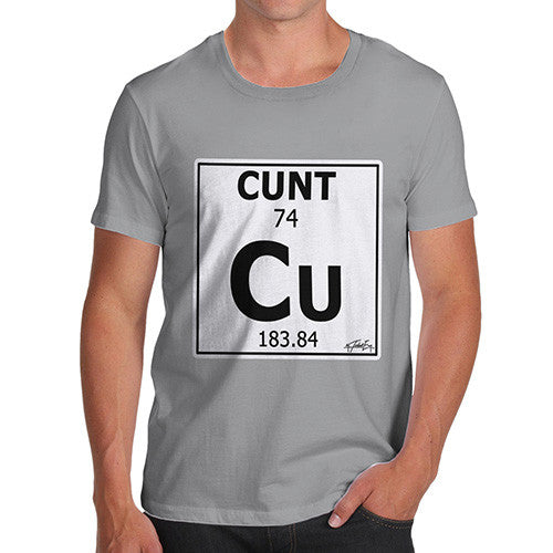 Men's Periodic Table Of Swearing Element CU T-Shirt