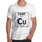 Men's Periodic Table Of Swearing Element CU T-Shirt