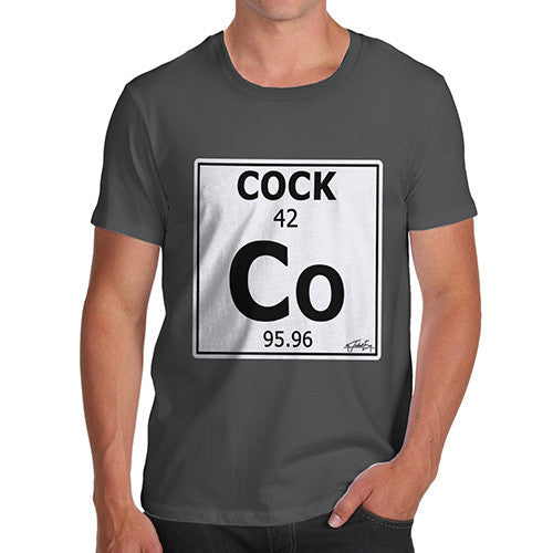 Men's Periodic Table Of Swearing Element CO T-Shirt