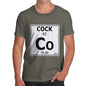 Men's Periodic Table Of Swearing Element CO T-Shirt