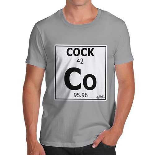 Men's Periodic Table Of Swearing Element CO T-Shirt