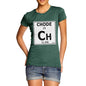 Women's Periodic Table Of Swearing Chode T-Shirt