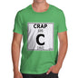 Men's Periodic Table Of Swearing Crap T-Shirt