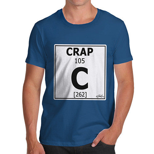 Men's Periodic Table Of Swearing Crap T-Shirt