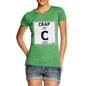 Women's Periodic Table Of Swearing Crap T-Shirt