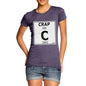 Women's Periodic Table Of Swearing Crap T-Shirt