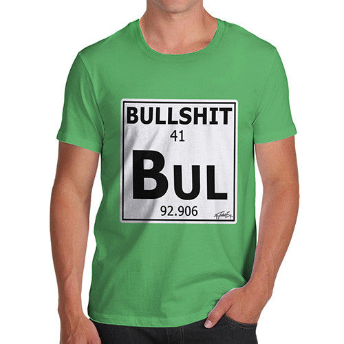 Men's Periodic Table Of Swearing Element BUL T-Shirt