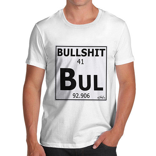 Men's Periodic Table Of Swearing Element BUL T-Shirt