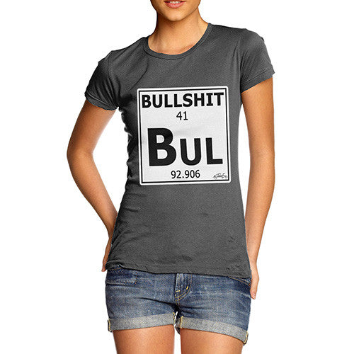 Women's Periodic Table Of Swearing Element BUL T-Shirt