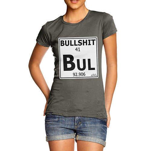 Women's Periodic Table Of Swearing Element BUL T-Shirt