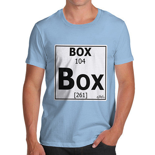 Men's Periodic Table Of Swearing Box T-Shirt