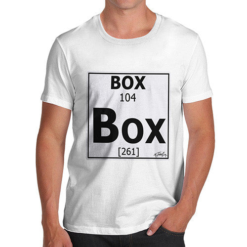 Men's Periodic Table Of Swearing Box T-Shirt