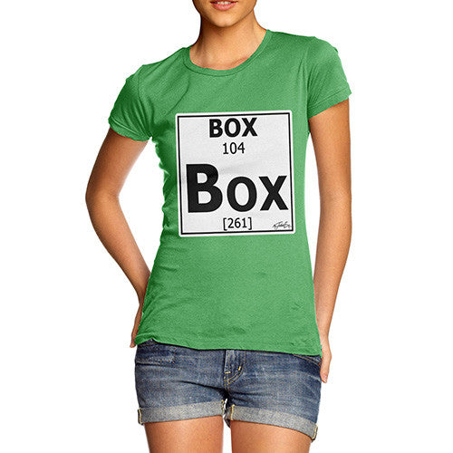 Women's Periodic Table Of Swearing Box T-Shirt