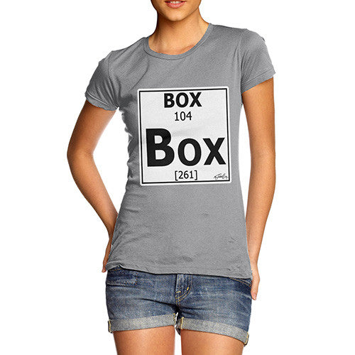 Women's Periodic Table Of Swearing Box T-Shirt