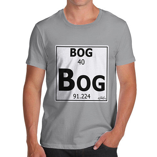 Men's Periodic Table Of Swearing Bog T-Shirt