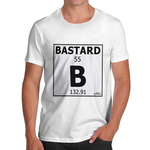 Men's Periodic Table Of Swearing Element B T-Shirt