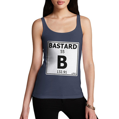 Women's Periodic Table Of Swearing Element B Tank Top