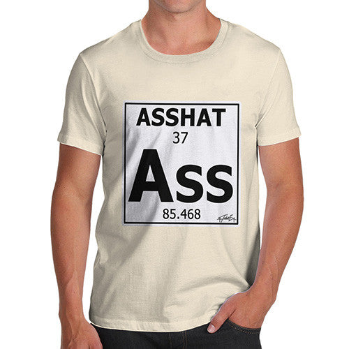 Men's Periodic Table Of Swearing Element ASS T-Shirt