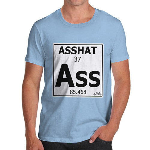 Men's Periodic Table Of Swearing Element ASS T-Shirt