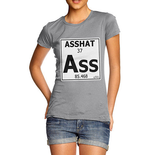 Women's Periodic Table Of Swearing Element ASS T-Shirt