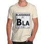 Men's Periodic Table Of Swearing Bladdered T-Shirt