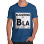 Men's Periodic Table Of Swearing Bladdered T-Shirt