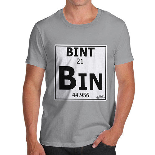 Men's Periodic Table Of Swearing Bint T-Shirt