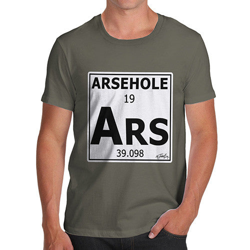 Men's Periodic Table Of Swearing Element ARS T-Shirt