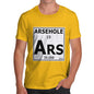 Men's Periodic Table Of Swearing Element ARS T-Shirt