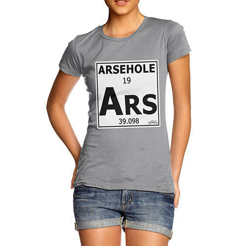 Women's Periodic Table Of Swearing Element ARS T-Shirt