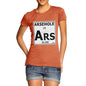 Women's Periodic Table Of Swearing Element ARS T-Shirt