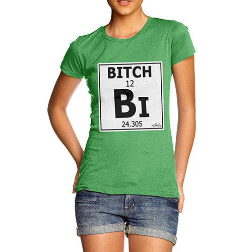 Women's Periodic Table Of Swearing Element BI T-Shirt