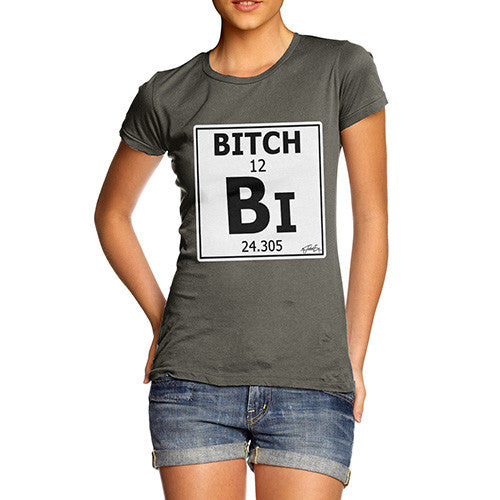 Women's Periodic Table Of Swearing Element BI T-Shirt