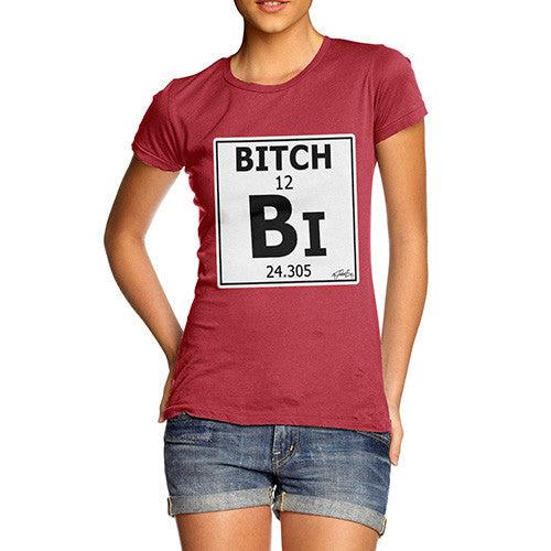 Women's Periodic Table Of Swearing Element BI T-Shirt