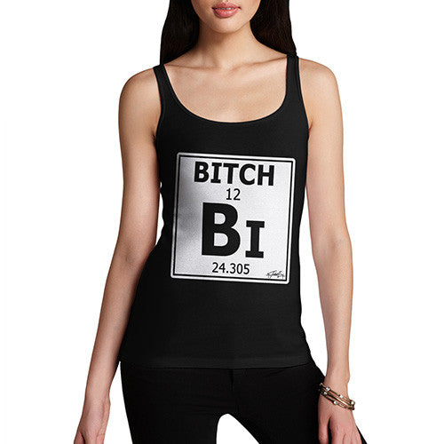 Women's Periodic Table Of Swearing Element BI Tank Top