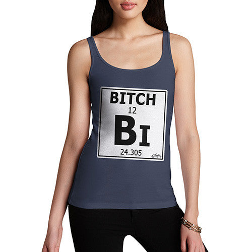 Women's Periodic Table Of Swearing Element BI Tank Top