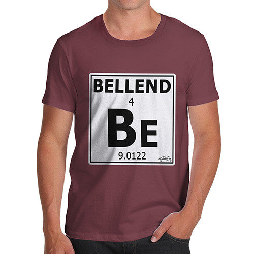 Men's Periodic Table Of Swearing Bellend T-Shirt