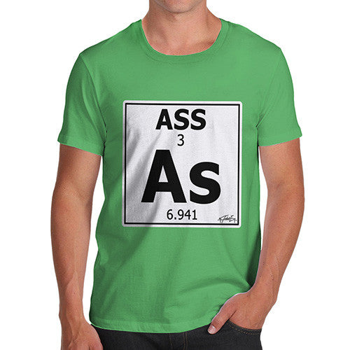 Men's Periodic Table Of Swearing Element AS T-Shirt