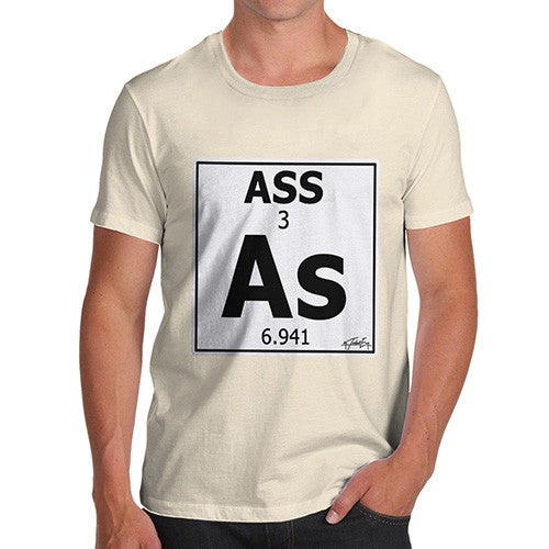 Men's Periodic Table Of Swearing Element AS T-Shirt