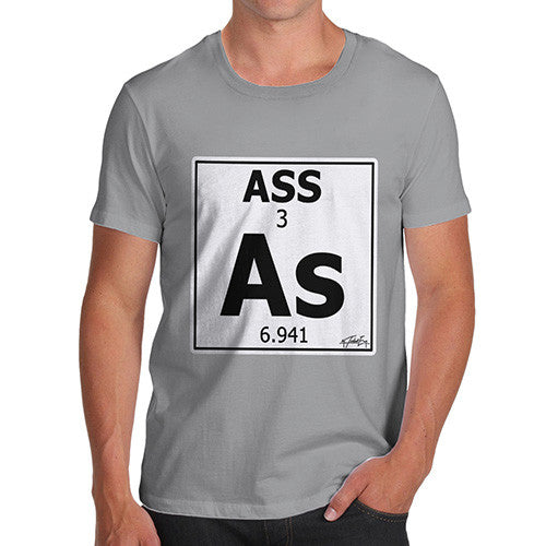 Men's Periodic Table Of Swearing Element AS T-Shirt