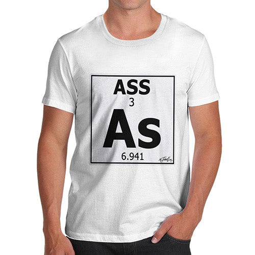 Men's Periodic Table Of Swearing Element AS T-Shirt