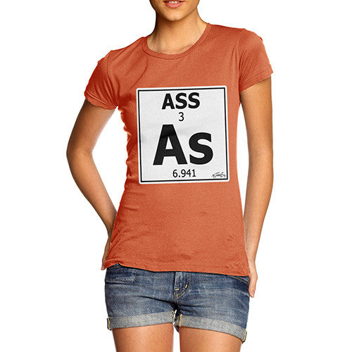 Women's Periodic Table Of Swearing Element AS T-Shirt