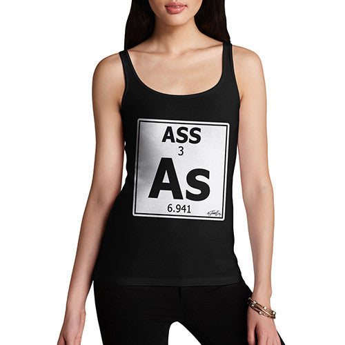 Women's Periodic Table Of Swearing Element AS Tank Top