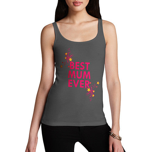 Women's Best Mum Ever Cotton Tank Top