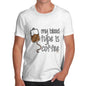 Men's My Blood Type Is Coffee Cotton T-Shirt