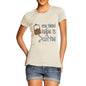 Women's My Blood Type Is Coffee Cotton T-Shirt