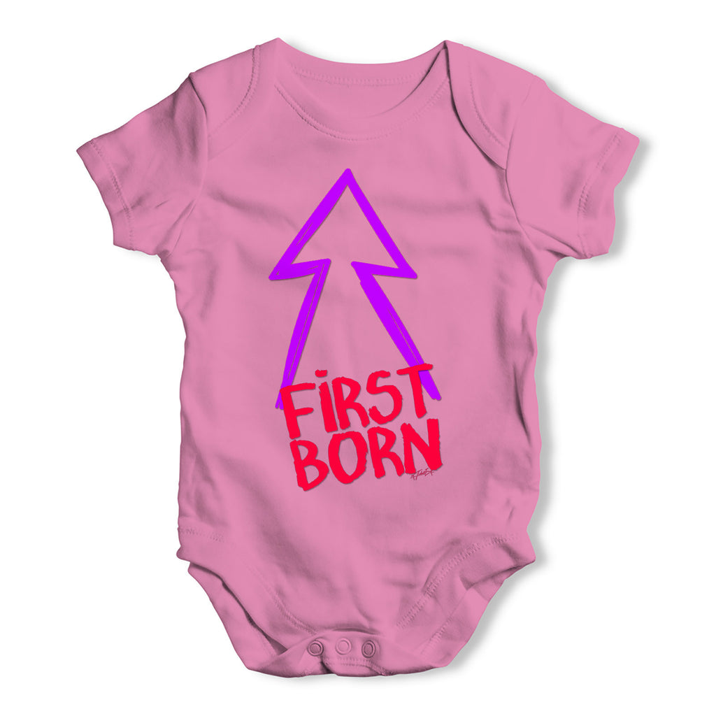 First Born Baby Grow Bodysuit